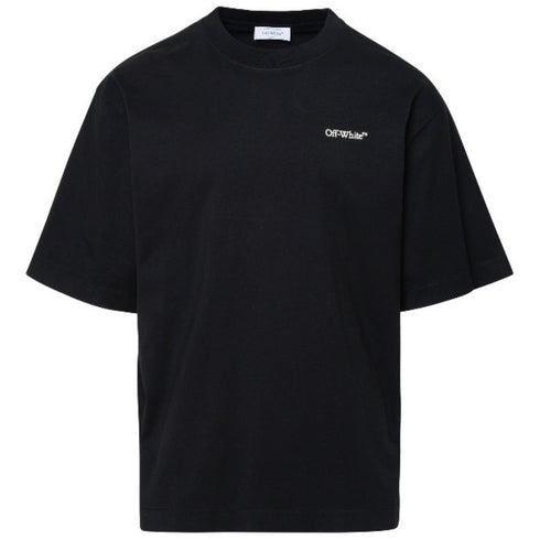Off White Lunar Arrow Skate Fit Black T Shirt